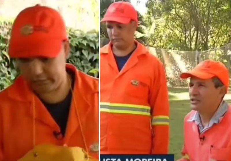 Após chorar por trancar faculdade, gari cego ganha rifa de amigos: “Meu sonho”