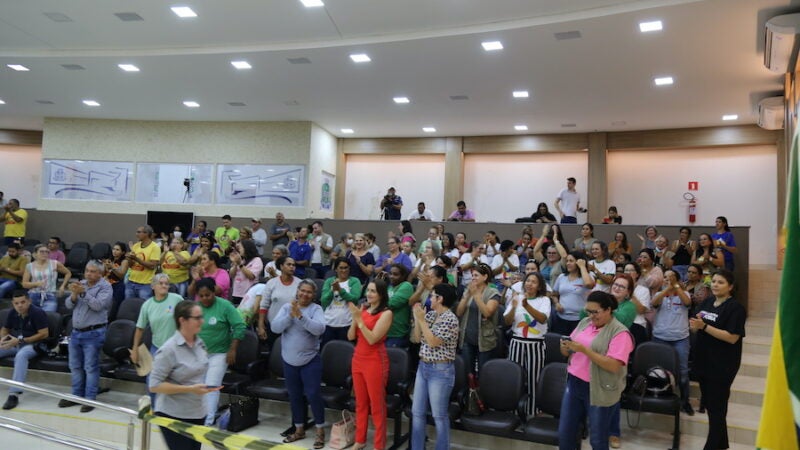 Vereadores aprovam equiparação salarial de agentes de saúde em Sinop com reajuste acima de 40%