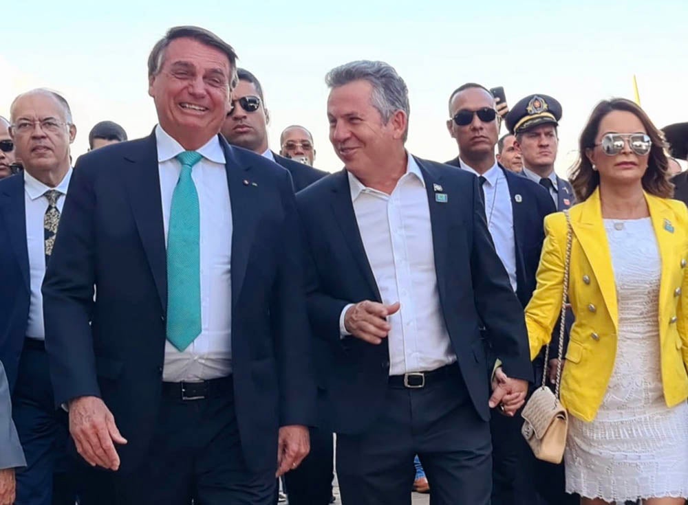 Mauro Mendes lidera com 42% das intenções de votos, aponta Percent; Bolsonaro tem 44,5% em MT