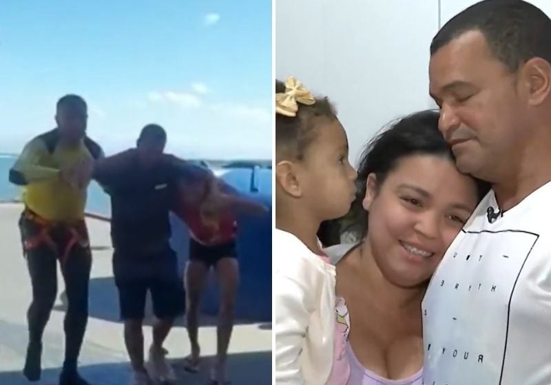 Jardineiro desaparecido é resgatado em ilha e reencontra família