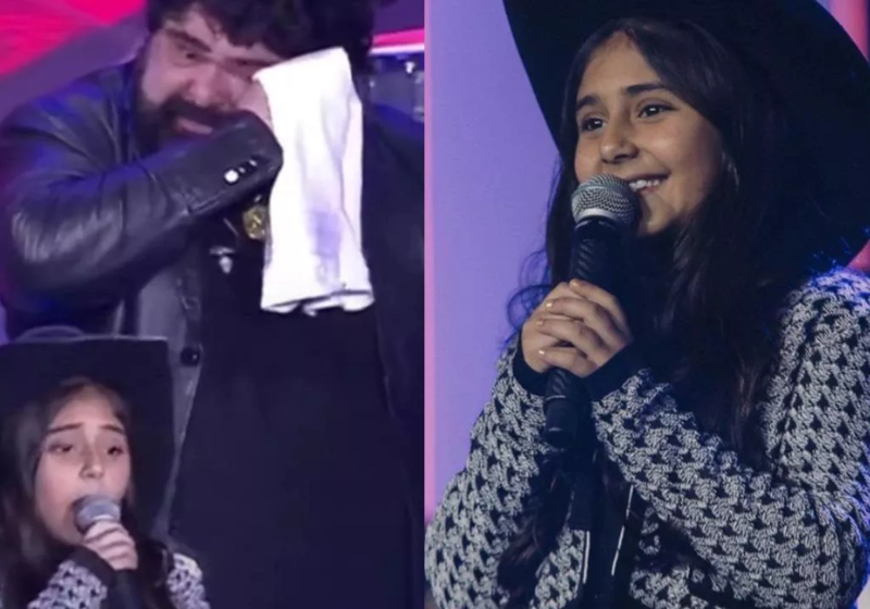 Filha de Fabiano Menotti faz homenagem a Marília Mendonça em Barretos e emociona