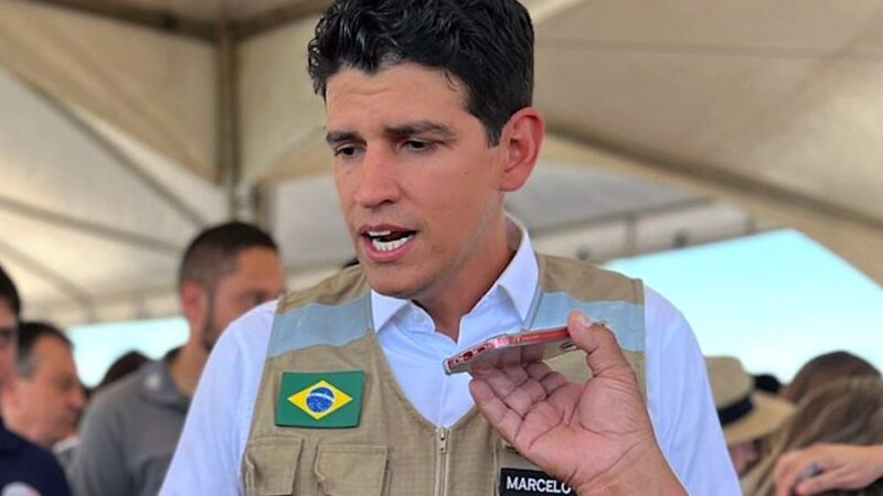 Ministro inspeciona com Mauro obras do anel viário ligando Mato Grosso e Goiás que ficam prontas em dezembro