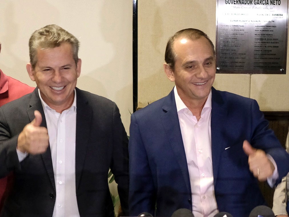 Deputado Wilson Santos confirma que apoiará Mauro Mendes