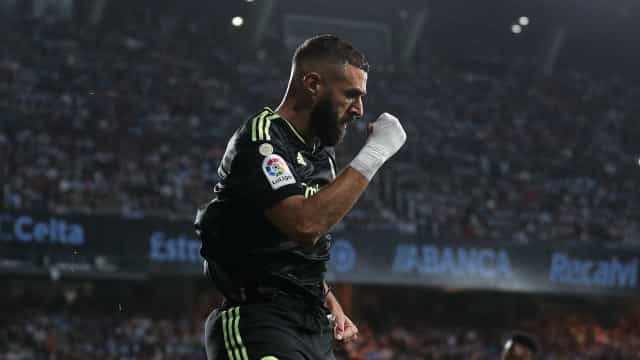 Em 1º jogo sem Casemiro, Real Madrid goleia Celta com gol de Vinicius Junior