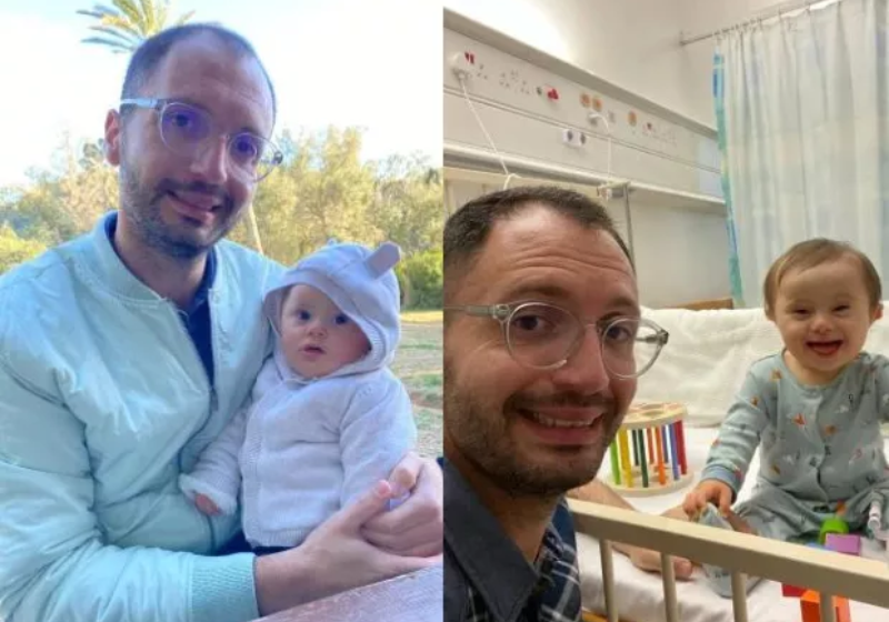 Pai solo adota bebê com síndrome de Down e dá exemplo de amor