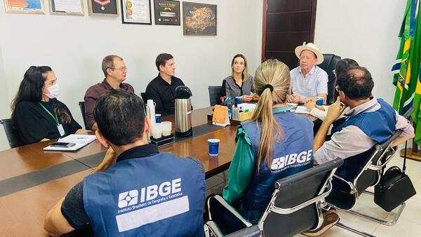 Prefeitura de Sinop dará suporte ao IBGE na realização do Censo Demográfico