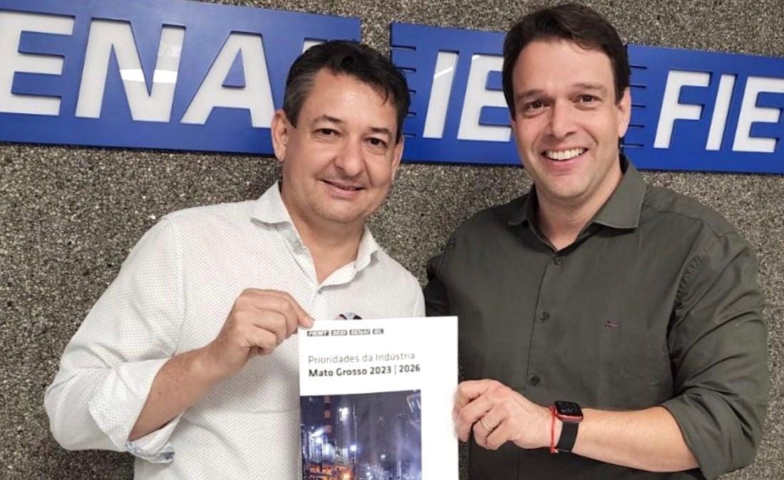 Federação das Indústrias entrega para candidato a governador Marcos Ritela prioridades do setor