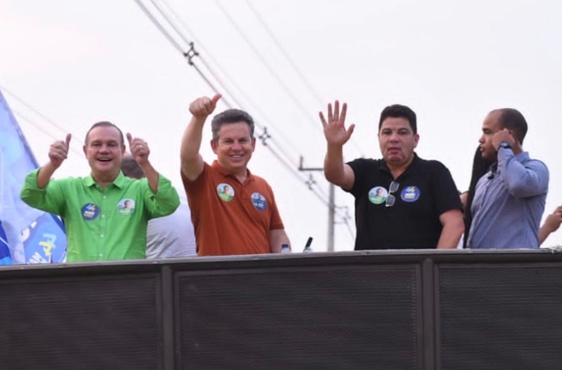 Mauro Mendes faz campanha na região Oeste e recebe manifestações de apoio