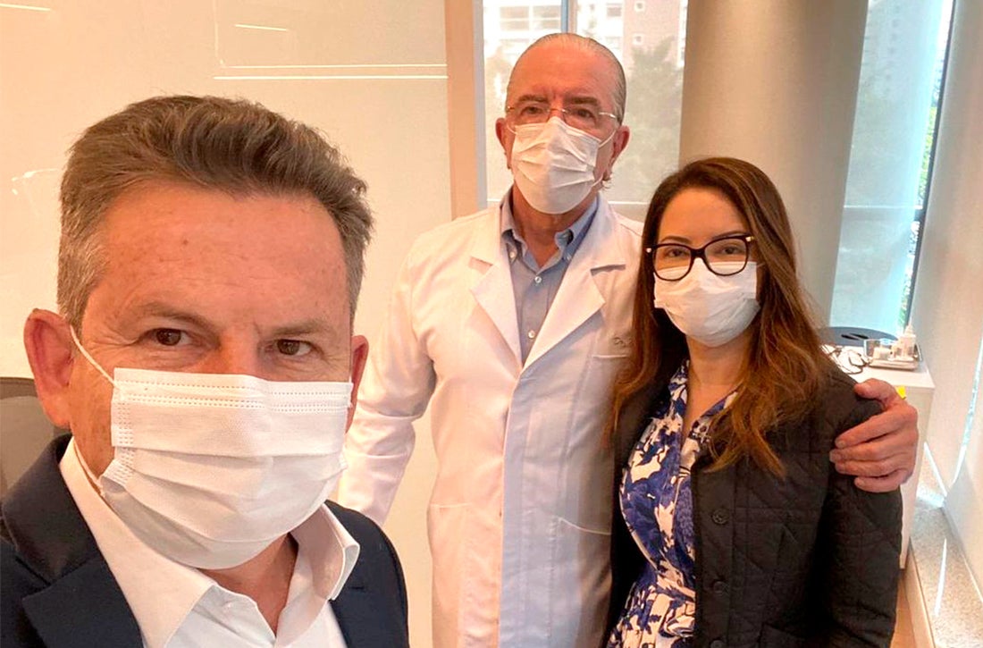 Stents são removidos e primeira dama Virginia Mendes retorna para Cuiabá