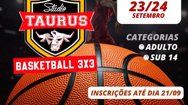 Acontece nesse final de semana a Copa Taurus de Basketball 3×3 em Guarantã do Norte.