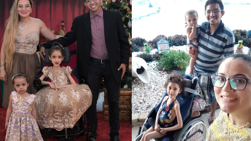 Pais de menina com doença rara criam rádio web para ajudar outros pais