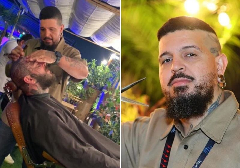Post Malone dá gorjeta de R$ 2,5 mil a barbeiro brasileiro. Ficou famoso!