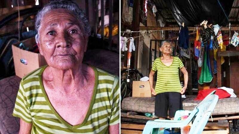 Idosa cega sonha ter banheiro em casa e internautas se unem para ajudar