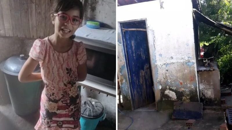 Menina de casa sem telhado sonha com festa do Dia das Crianças para amiguinhos carentes