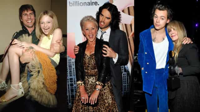 Amigos famosos que têm uma enorme diferença de idade