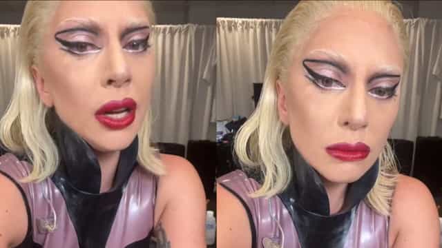 Lady Gaga grava vídeo em lágrimas após ser obrigada a terminar espetáculo