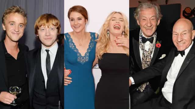 Eles foram inimigos na ficção e são BFFs na vida real!