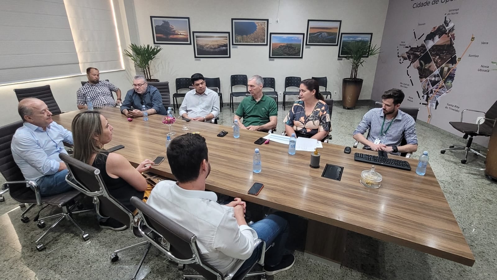 Prefeito em exercício em Lucas recebe vice-governador para apresentar atenção primária na saúde