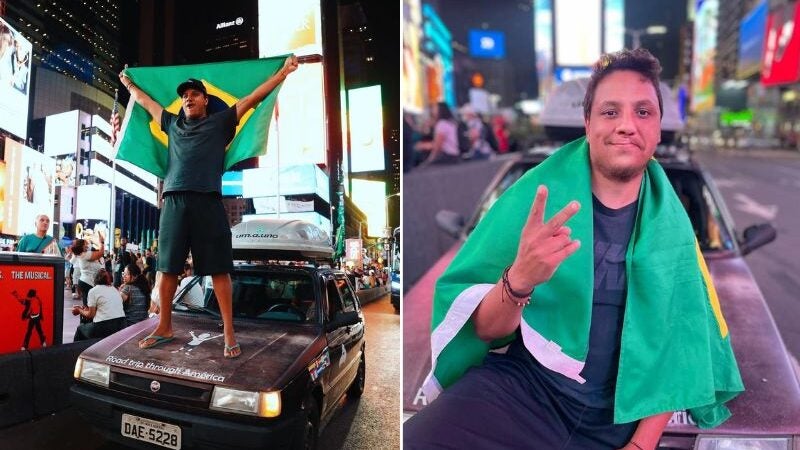 Brasileiro vence depressão e chega à Times Square de Uno