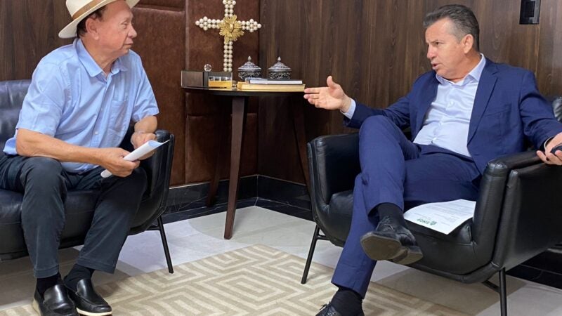 Dorner se reúne com Mauro Mendes para alinhar novos projetos para Sinop