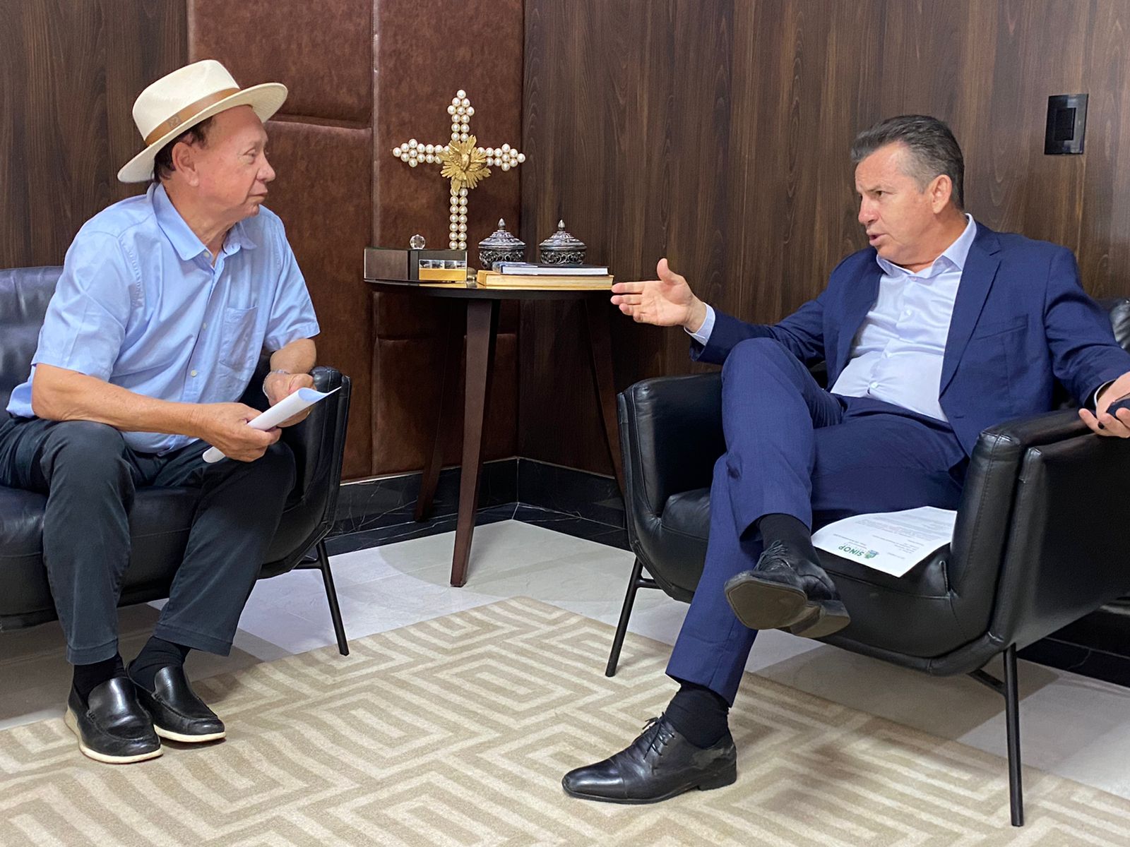 Dorner se reúne com Mauro Mendes para alinhar novos projetos para Sinop