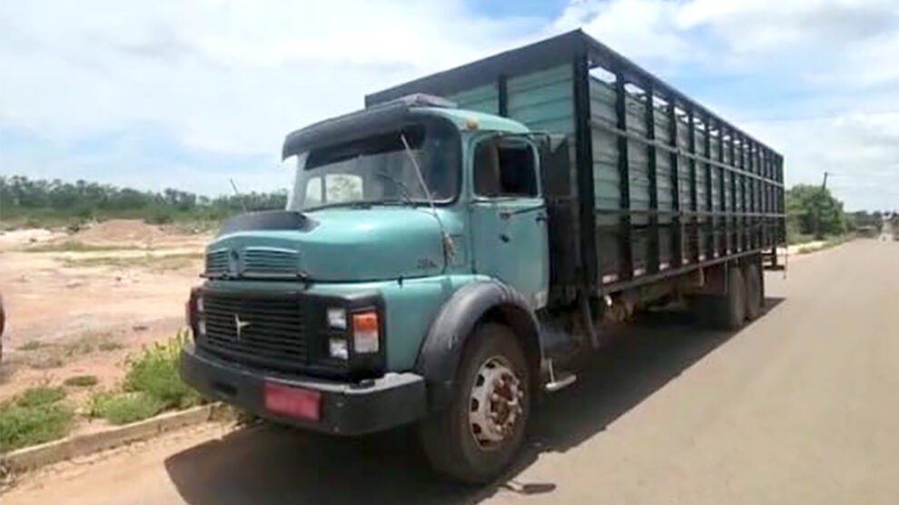 Caminhão furtado em Guarantã do Norte foi localizado em Peixoto de Azevedo