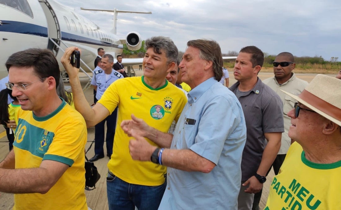 Deputado federal mato-grossense faz campanha com Bolsonaro no Nordeste