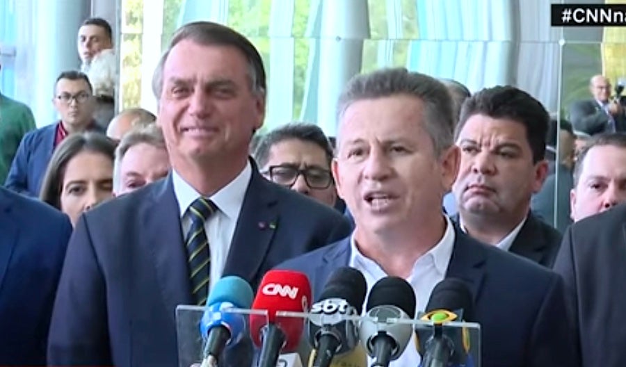 Mauro Mendes reforça apoio a Bolsonaro no 2º turno para ‘construir uma grande vitória’
