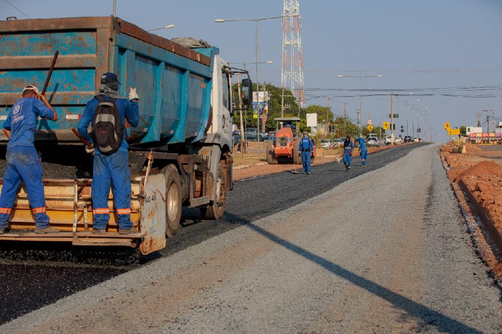 Governo do Estado avança em obras de avenida projetada para a Copa de 2014 em Cuiabá