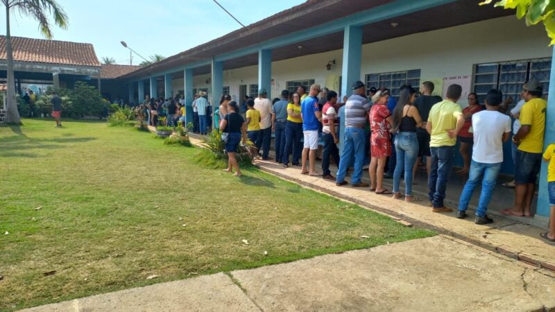 Votação em Guarantã do Norte segue tranquila