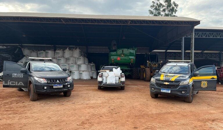 PRF apreende agrotóxicos ilegais em Operação conjunta com o BOPE da PM/MT