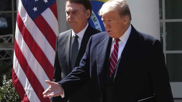 Trump volta a pedir votos para Bolsonaro