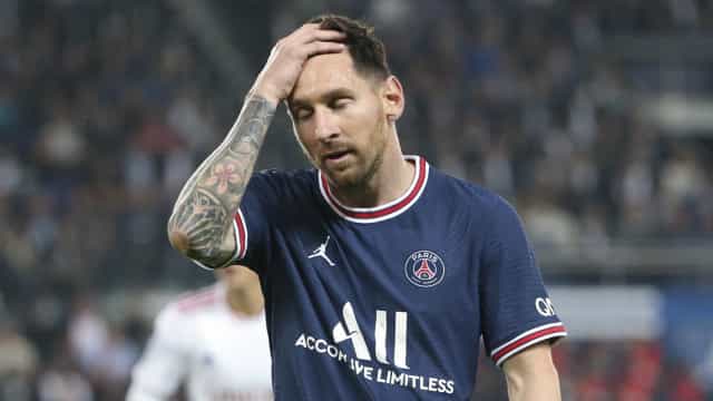 Messi desfalca o PSG no Campeonato Francês e Mbappé também pode ficar fora