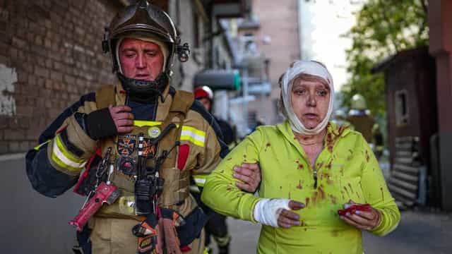 Embaixada brasileira em Kiev faz alerta após bombardeios russos