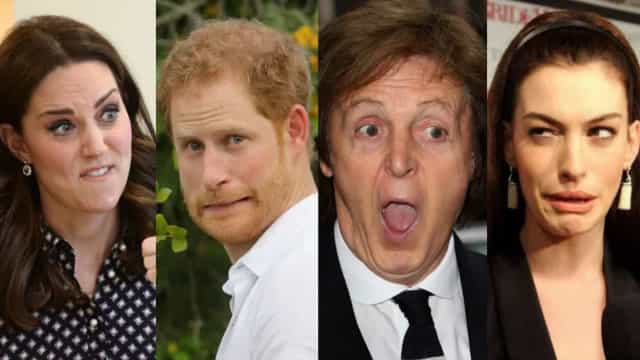 As piores fotos de famosos pegos desprevenidos pelas câmeras