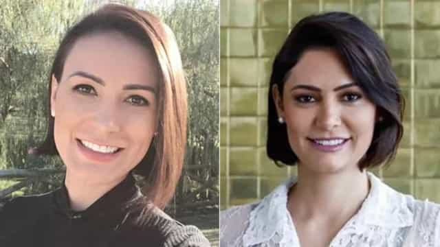 Separadas na maternidade? Web compara Andressa Urach a Michelle Bolsonaro