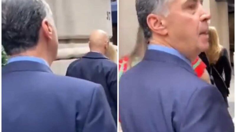 “Perdeu, mané, não amola”, diz Barroso a manifestante em Nova York