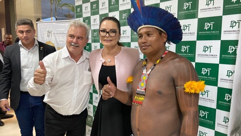 Cacique Pariko Panará realiza viagem bastante produtiva a Cuiabá