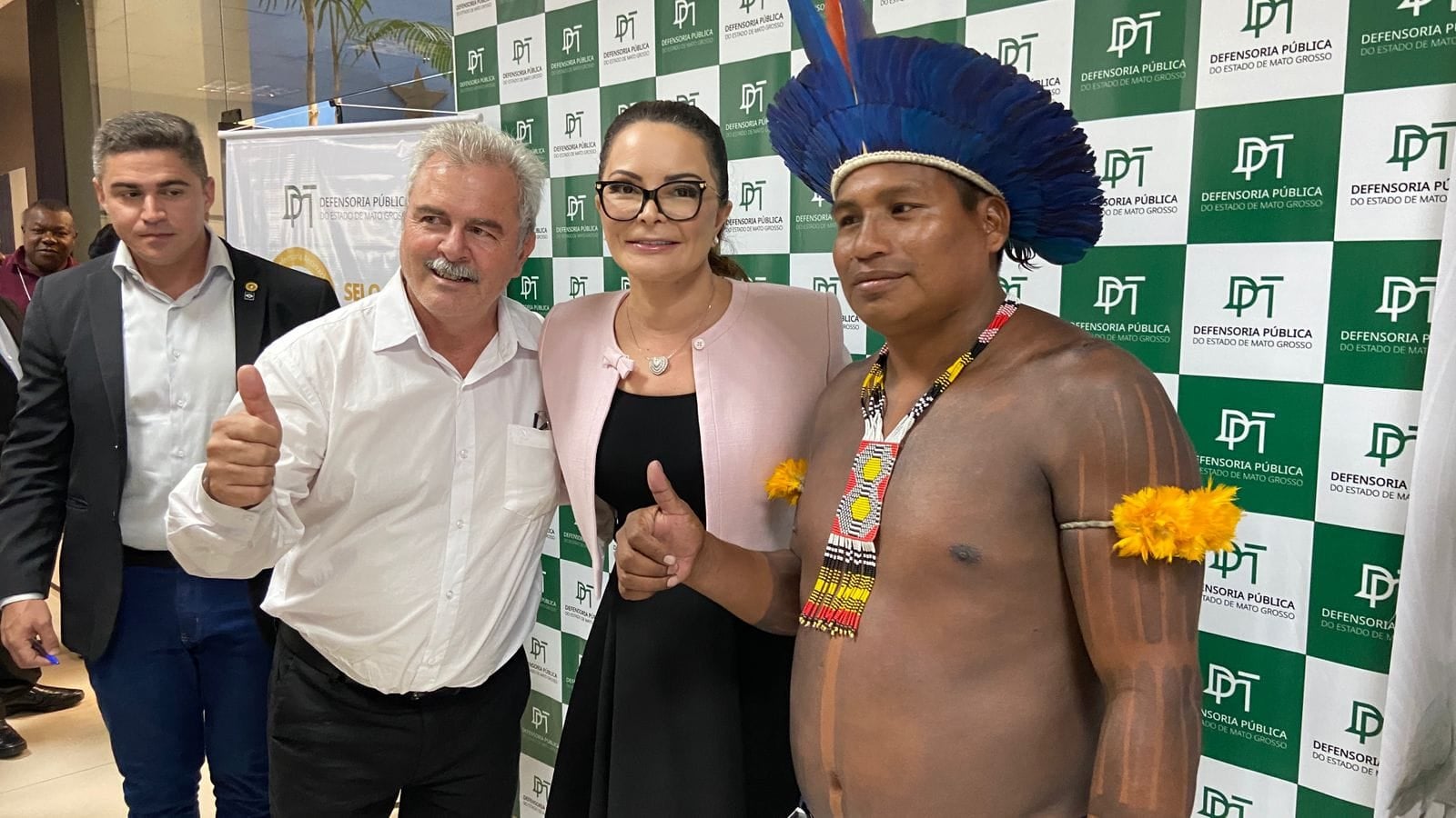 Cacique Pariko Panará realiza viagem bastante produtiva a Cuiabá