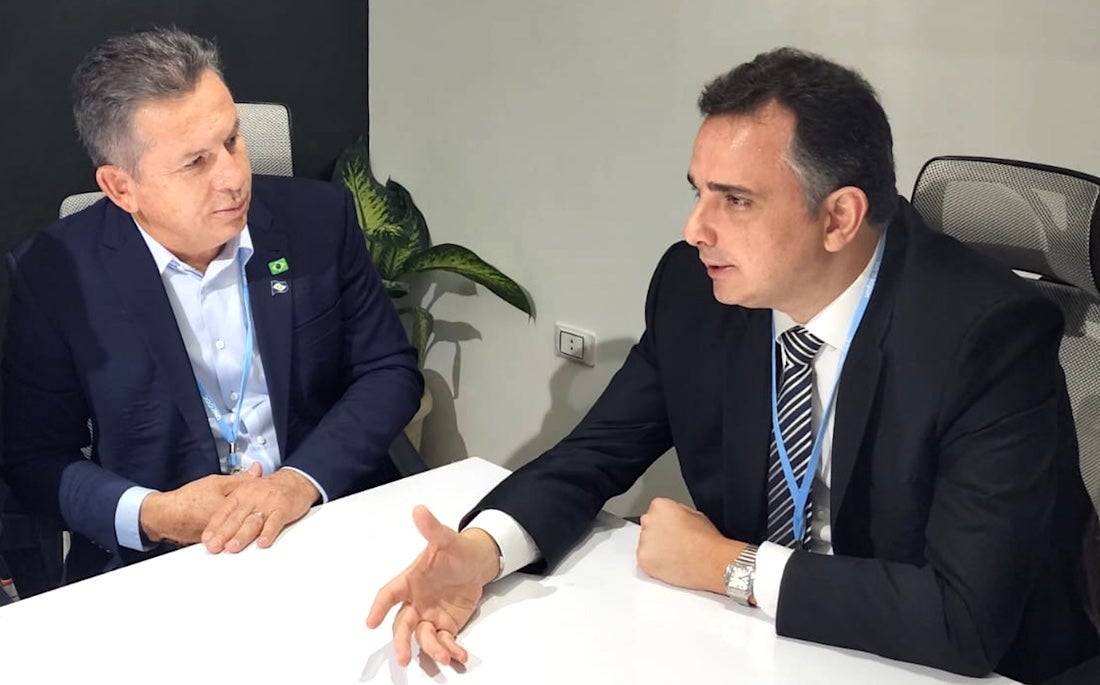 Mauro propõe ao presidente do Senado durante a COP 27 confisco e perda da área de quem desmatar ilegalmente