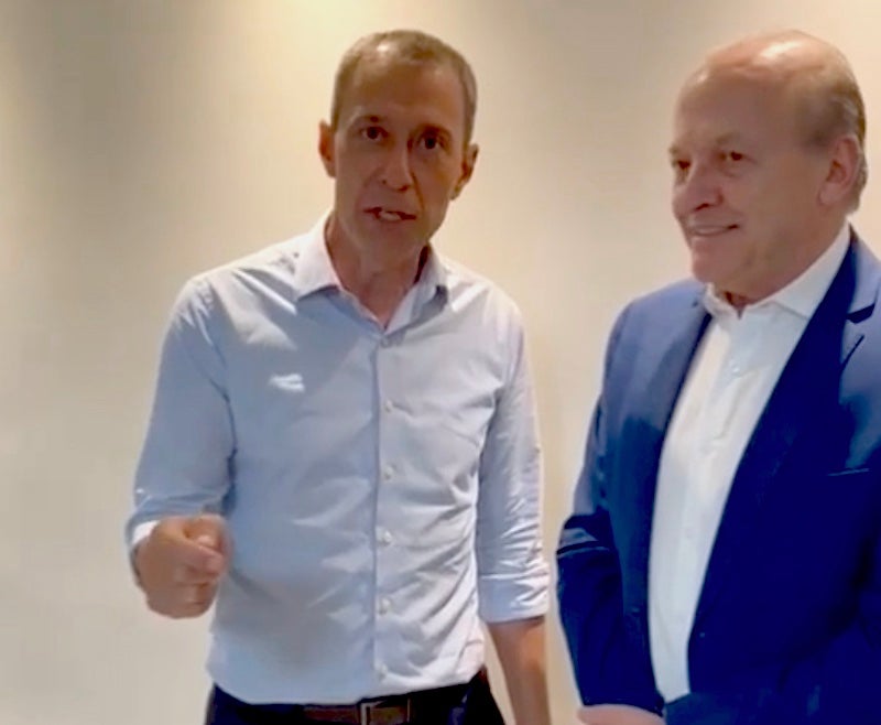 Prefeito e vice governador definem construção de escola estadual e ampliação de unidade municipal em Lucas do Rio Verde