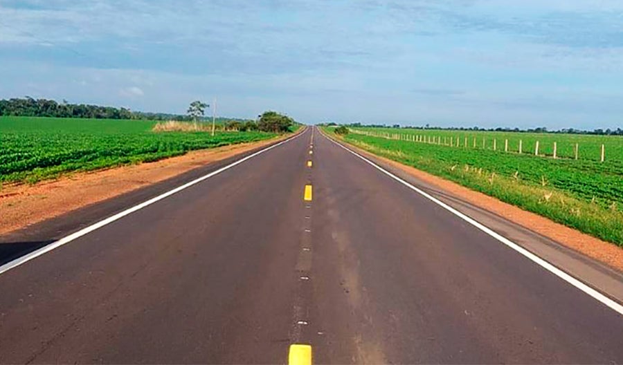 Obras de recuperação e pavimentação da MT-225 no Nortão entram na reta final