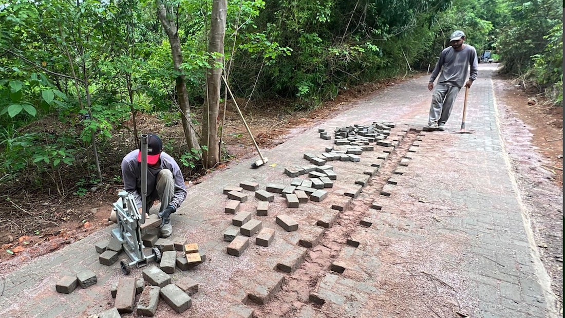 Sinop: executadas 50% das obras do parque Jardim Botânico