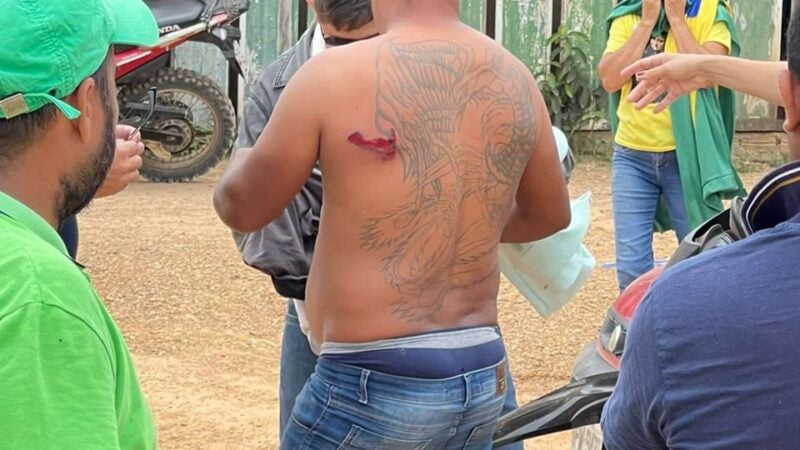 Manifestantes entram em confronto com a PRF em Novo Progresso