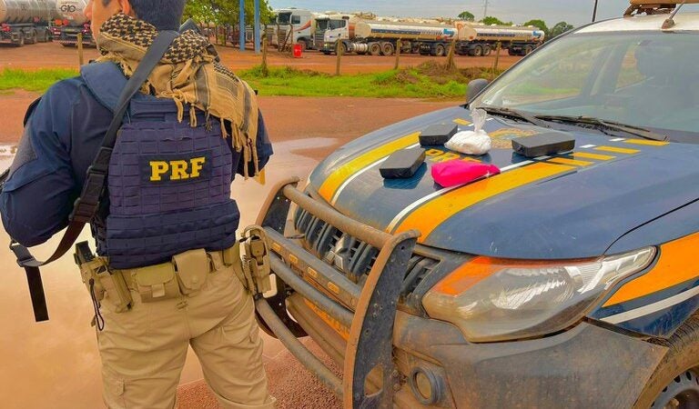 Homem é preso com droga em ônibus no município de Sinop/MT