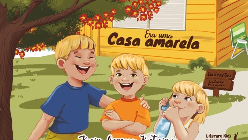 “Era uma casa amarela” será lançada na 68ª Feira do Livro de Porto Alegre