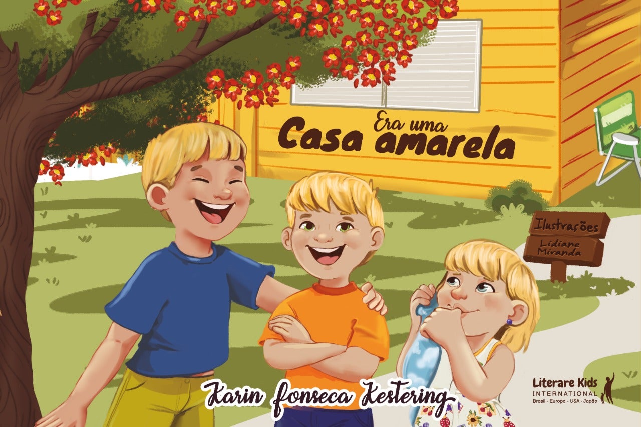 “Era uma casa amarela” será lançada na 68ª Feira do Livro de Porto Alegre