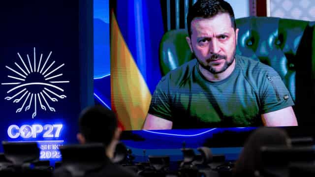 Zelensky: políticos e empresários usam agenda climática como ‘marketing’