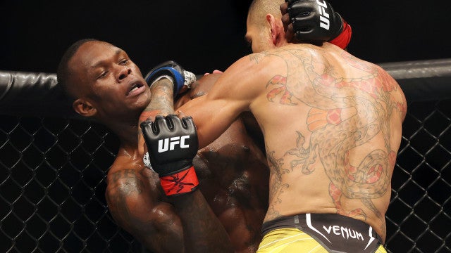 Com nocaute no último round, Poatan vence Adesanya e é campeão dos médios do UFC