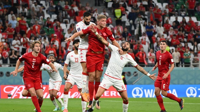 Dinamarca e Tunísia tem primeiro 0 a 0 da Copa